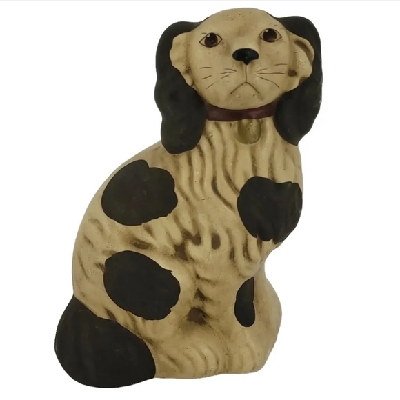 Walnut Ridge Primitives 1992 King Charles Staffordshire Spaniel Dog Figure VTG - Picture 1 of 15